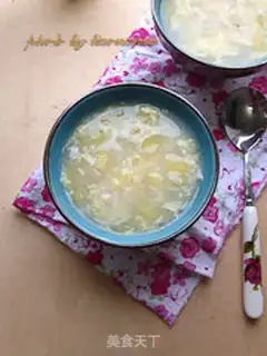 Make Fruit and egg soup step 5