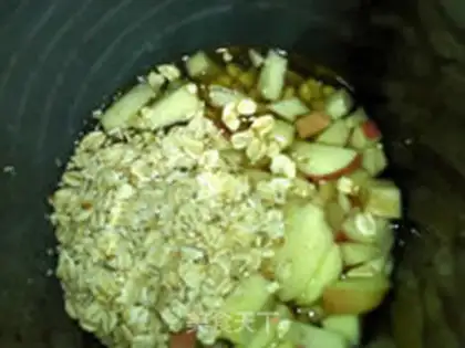 Make oatmeal apple soy step 6
