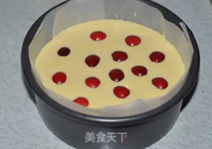 Make Cherry cheesecake step 8