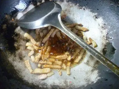 Make Scrambled raisin step 2