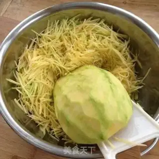 Make Scrambled dumplings step 1
