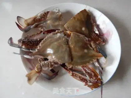 Make Powder crabs burn fish step 2