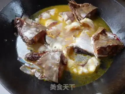 Make Powder crabs burn fish step 6