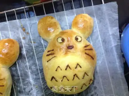 Make Dragon cat bread step 13