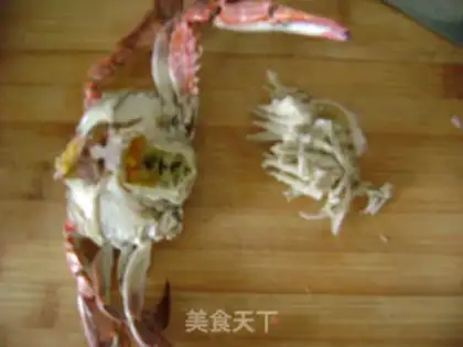 Make Gold curry crab step 3