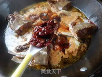 Make Powder crabs burn fish step 8