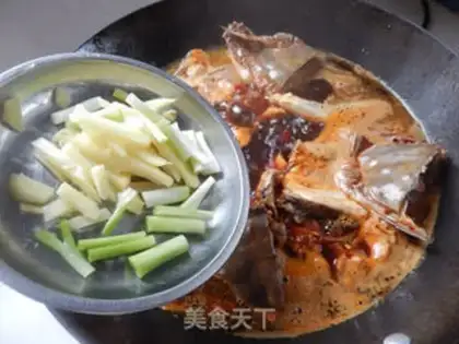 Make Powder crabs burn fish step 9