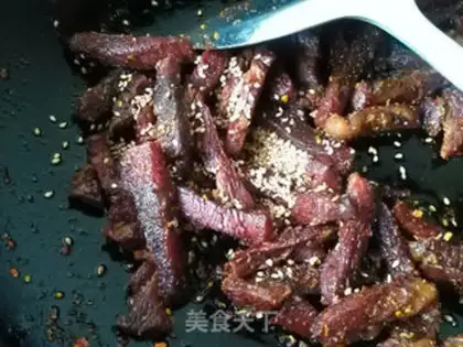 Make Spicy beef step 8