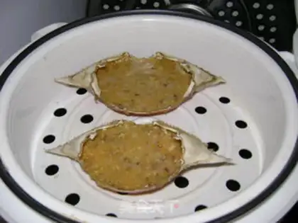 Make Gold curry crab step 7
