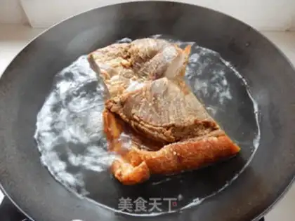 Make Holy fruit and meat step 1