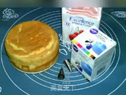 Make ♪ A flower cake sunflower ♪ step 0