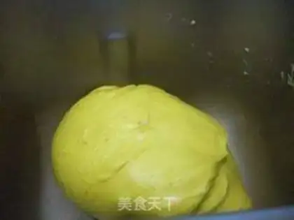 Make Pumpkin boy cheese bread step 7