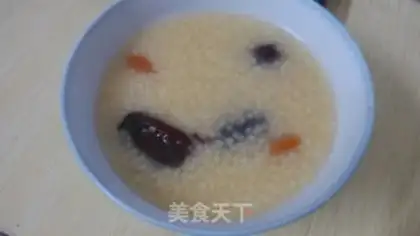 Make Red-tree rice porridge step 5