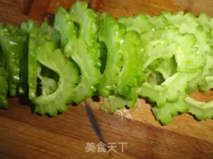 Make A cold, bitter melon step 1