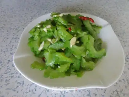 Make A cold, bitter melon step 5