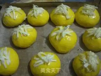 Make Pumpkin boy cheese bread step 15