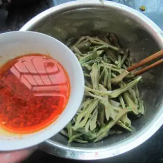 Make Cold laced blade beans step 5