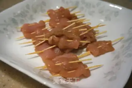 Make Ridiculous toothpick meat step 4