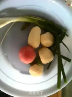 Make Five flowers and potatoes step 2