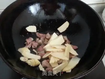Make Secret stew tofu dry step 5