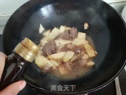 Make Secret stew tofu dry step 7