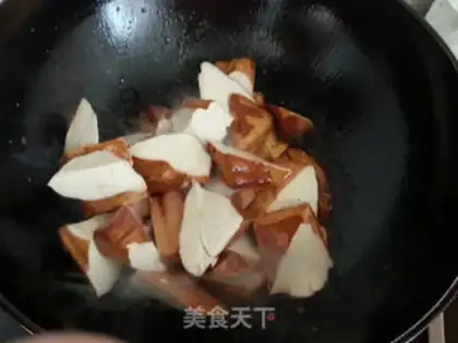 Make Secret stew tofu dry step 9
