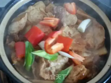 Make Secret stew tofu dry step 13