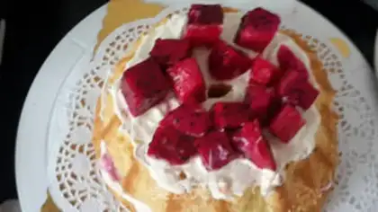 Make Barbie doll cake step 5