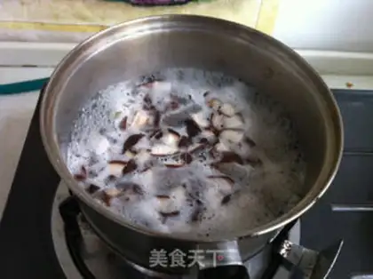 Make The purple eggnog soup step 2