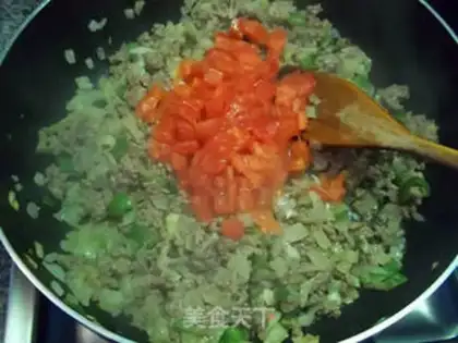 Make Turkish beef paste eggplant step 6