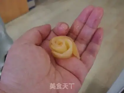 Make A flower apple step 5