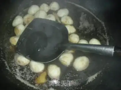 Make Squid roasted quail eggs step 4
