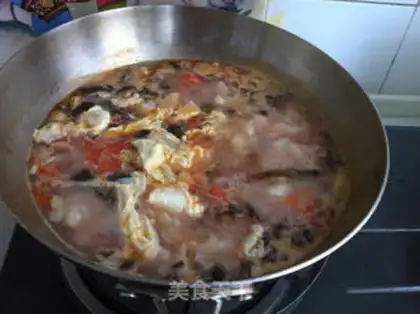 Make The purple eggnog soup step 7