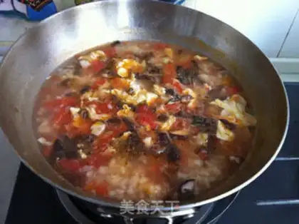 Make The purple eggnog soup step 8