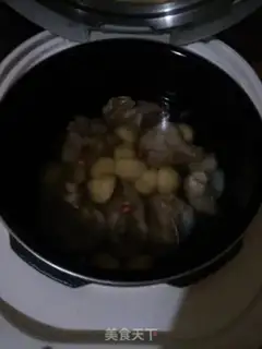 Make Crumbs and chestnuts step 6