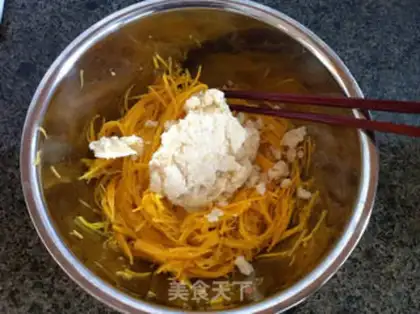 Make Pumpkin slag eggcake step 4