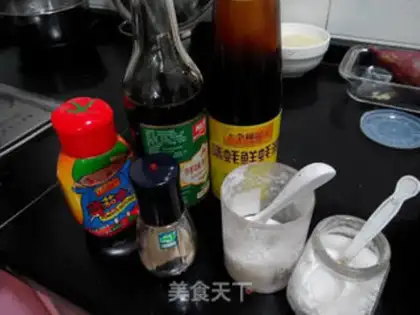 Make Orange chicken leg step 1