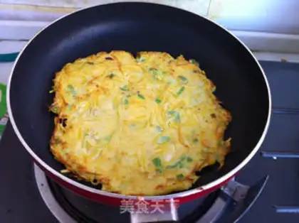 Make Pumpkin slag eggcake step 9