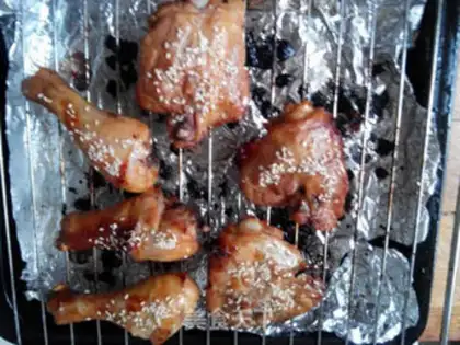 Make Orange chicken leg step 5