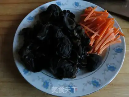 Make Carrots with black wood step 2
