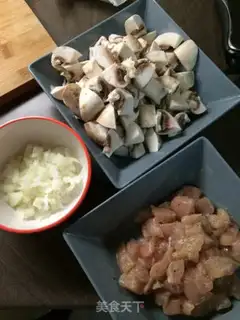 Make Chicken mushroom broccoli step 3