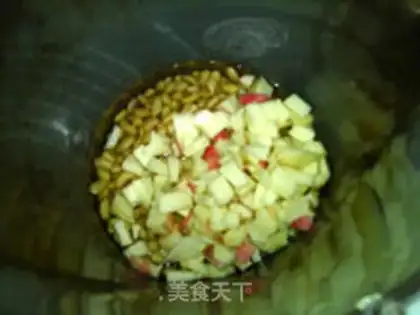Make Almond apple soy step 5