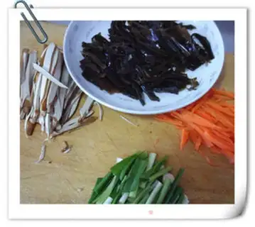 Make Five-colour cabbage step 2