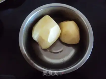 Make Microwave home-made chips step 0