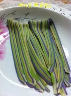 Make Rainbow noodles step 13