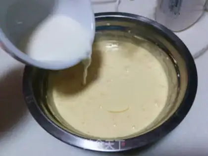 Make Purple chip cake rolls step 5