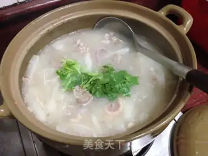 Make Pork squid radish soup step 9