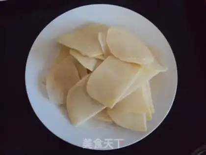 Make Microwave home-made chips step 2