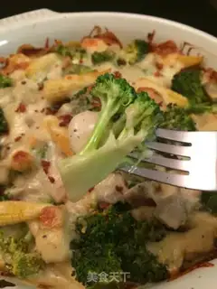 Make Chicken mushroom broccoli step 23