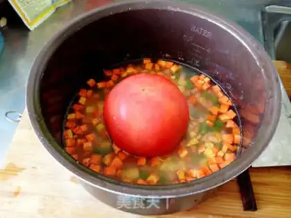Make Tomato rice step 5